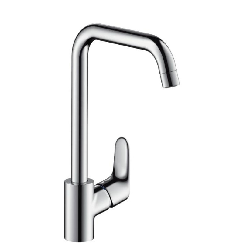 Hansgrohe virtuves izlietnes maisītājs Focus M41 260 1jet, stainless steel optic