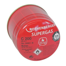 Rothenberger C 200 Supergas gāzes balons, 190 ml, Rothenberger