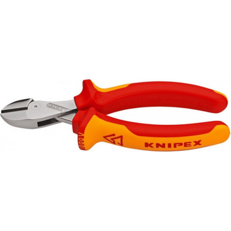 Knipex Asknaibles  X-Cut 160mm līdz D12 mm, VDE, Knipex