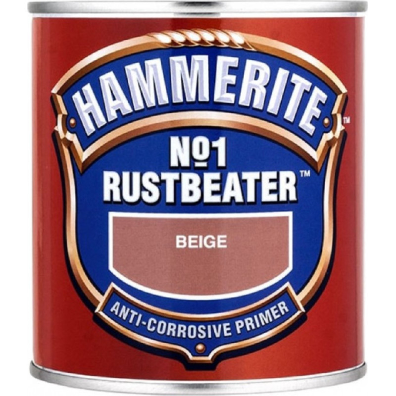 Hammerite No.1 Rustbeater Gruntskrāsa metālam tumši brūns 2.5L