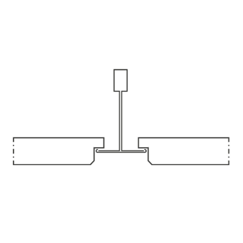 Knauf Danoline Belgravia akustiskie, ģipša, piekaramie griesti 12.5x600x600mm E, S24, R