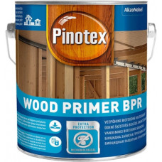 Pinotex Wood Primer BPR Ūdens bāzes biocīds gruntēšanas aizsarglīdzeklis, bezkrāsains 2.5L