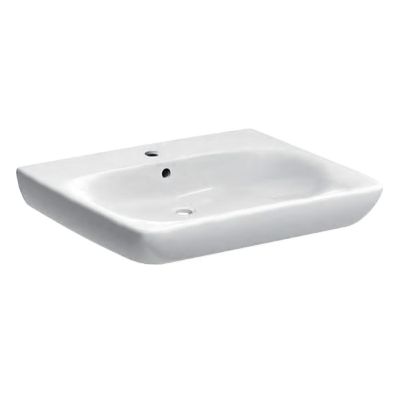 Geberit izlietne Selnova Comfort, 550x550 mm, balta