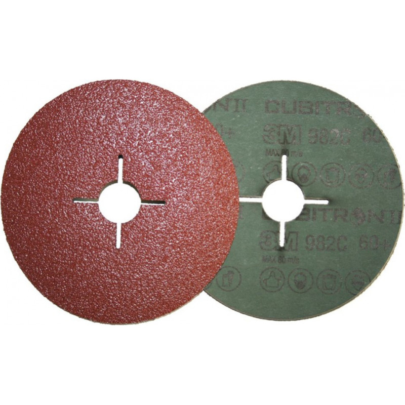 3M 982C Cubitron II škiedras disks Ø 125 x 22 P60 - gab.
