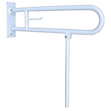 Nofer Invalīdu rokturis paceļams 80cm ar balstu NT balts - gab.