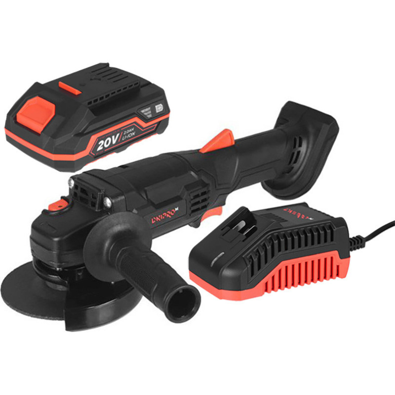 Dnipro-M Akumulatora leņķa slīpmašīna DGA-201-120 125mm, 20V, 1x2Ah; 17482120 DNIPRO-M