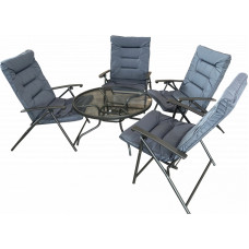 Besk Dārza komplekts, galds ar 4 krēsliem