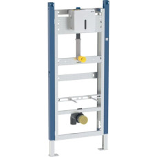 Geberit iebūvējamais rāmis pisuāram Duofix Basic, 500x175 mm, h=1300 mm, ar matētu hroma sensora taustiņu, a