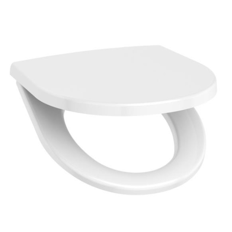 Jika Lyra Plus Poda sēdriņķis ar vāku, SC, tērauda eņģes, balts