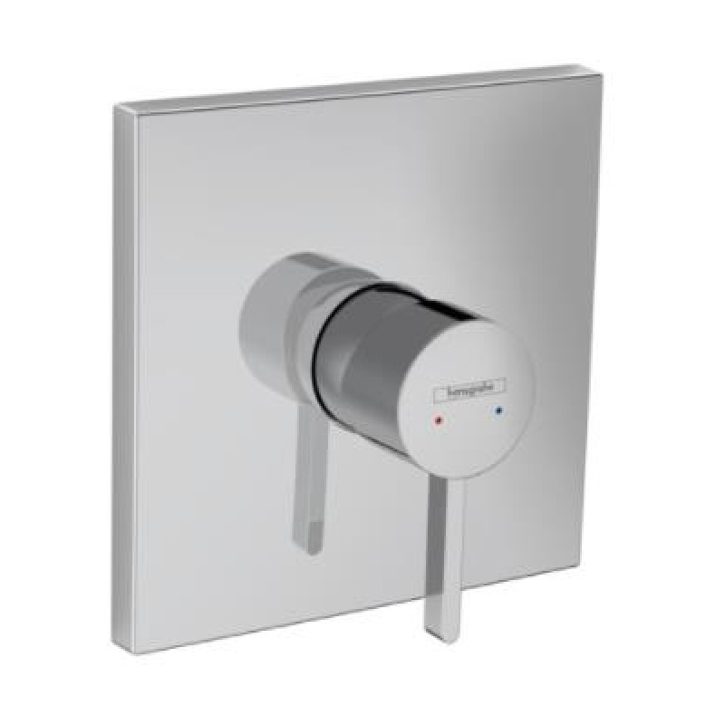 Hansgrohe iebūvējamā dušas maisītāja Finoris virsapmetuma daļa, hroms