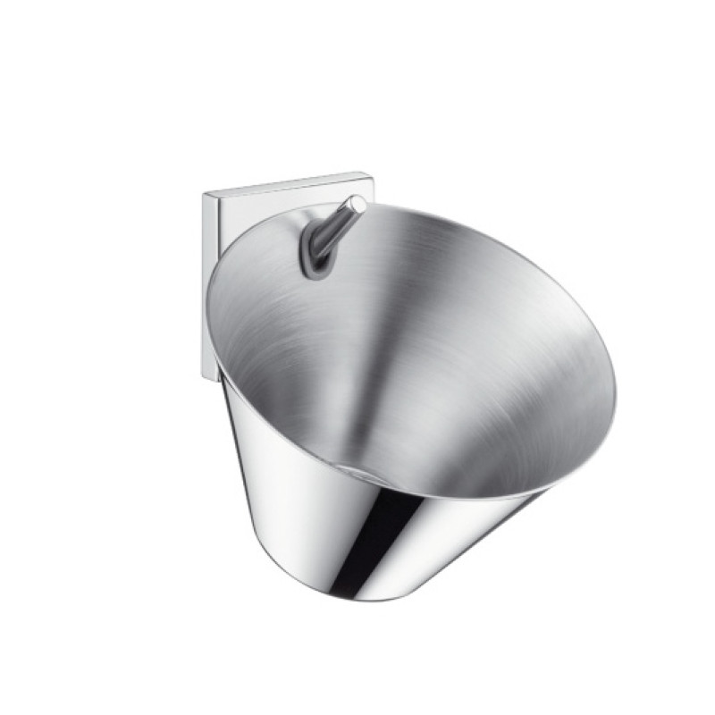 Hansgrohe ziepju trauks ar turētāju Axor Starck Organic, hroms