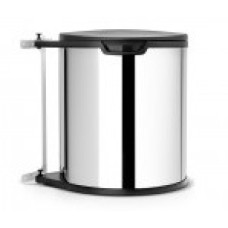 Brabantia atkritumu tvertne, 15l, iebūvējama, brilliant steel