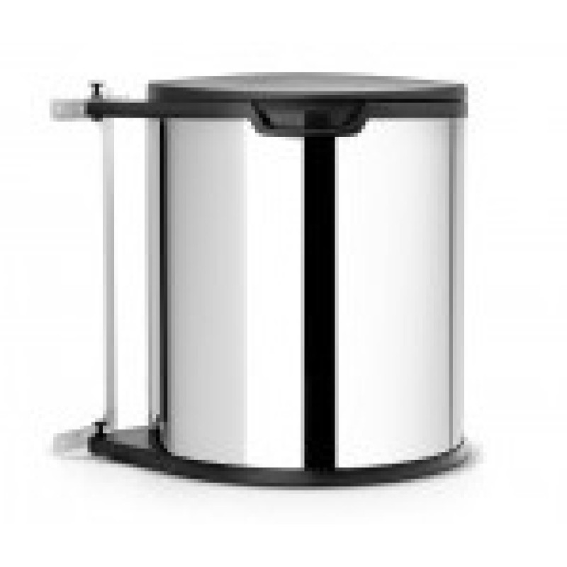 Brabantia atkritumu tvertne, 15l, iebūvējama, brilliant steel