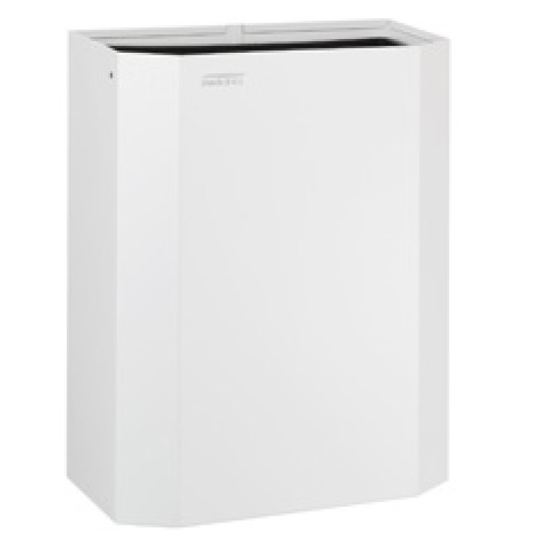 Mediclinics atkritumu tvertne, 25 l, tērauda, balta