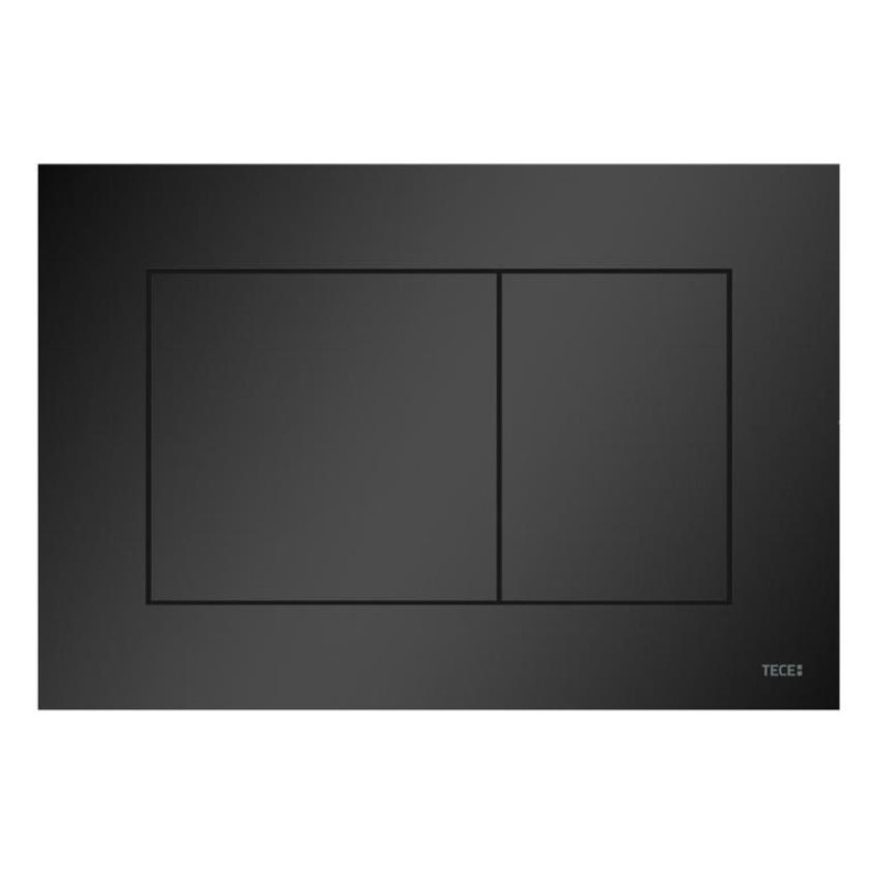 Tece taustiņš TECEnow duo, 220x150 mm, matēts melns
