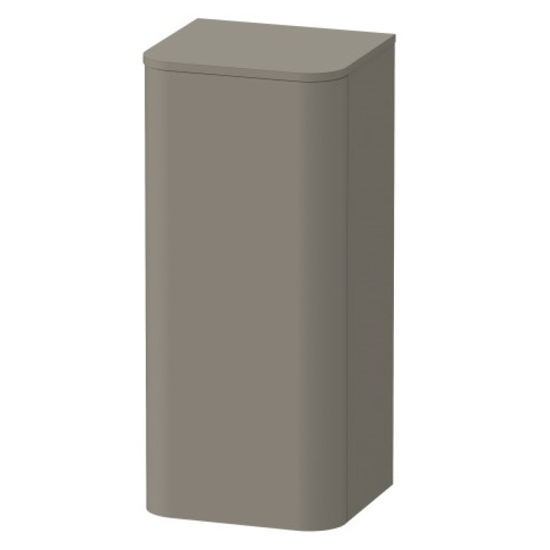 Duravit sienas skapītis Happy D.2 Plus, 400x360 mm, h=800 mm, 1D, labā puse, stone grey satin matt