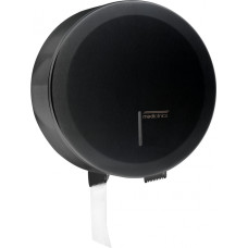 Mediclinics tualetes papīra turētājs, d=275 mm, melns tērauda