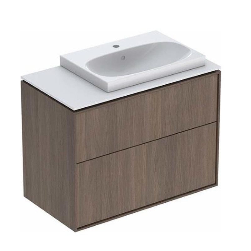 IFO izlietnes un skapīša komplekts Sense Art, 888x474 mm, h=694 mm, 2A, walnut