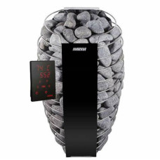 Harvia elektriskā pirts krāsns Spirit SP60XW 6.0 kW black ar WI-FI