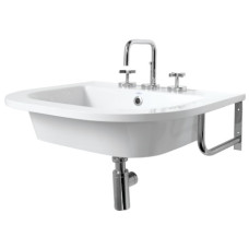 PAA izlietne Vario, 600x470 mm, balta akmens masas