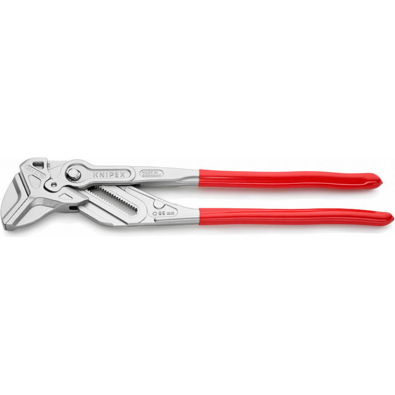 Knipex Uzgriežņu stangas (gludas) 400mm, HEX 85mm, Knipex