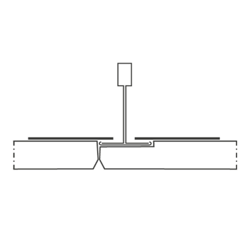 Knauf Danoline Contur piekaramie griesti 12.5x600x600 D, S24, R