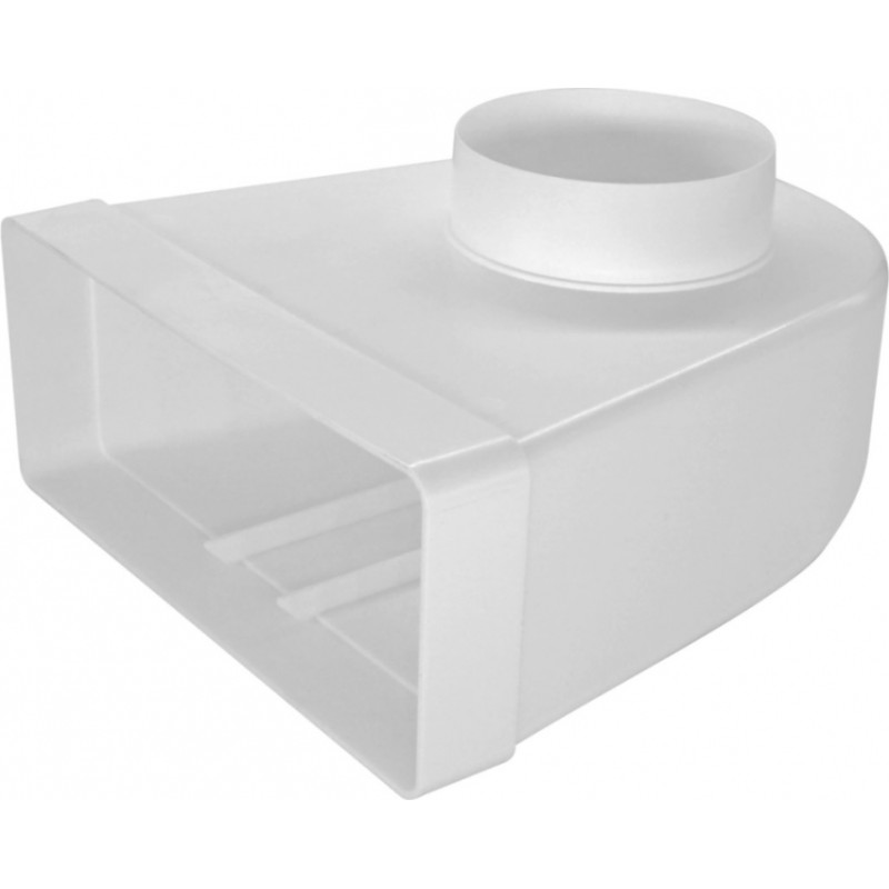 Europlast līkums ar diametru plastmasas, 220x90mm, Ø100mm