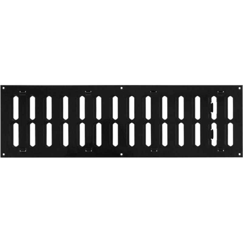 Europlast reste metāla, 500x150mm, regulējama, melna