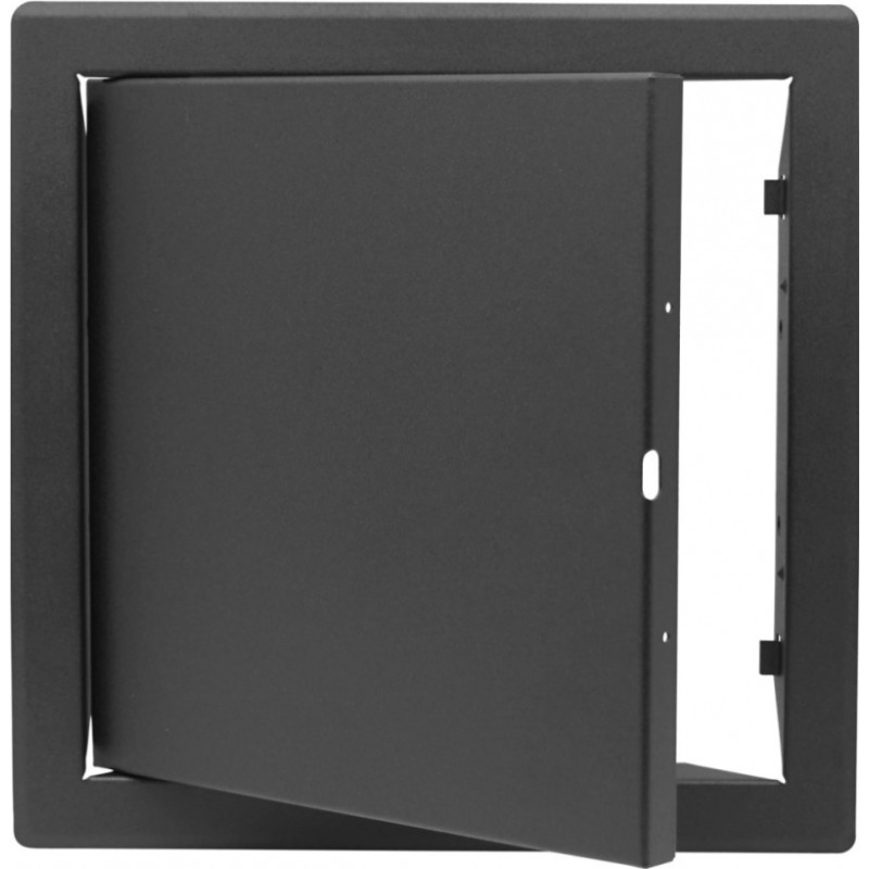 Europlast revīzijas lūka iekšdarbiem metāla, 200x200mm, antracīts