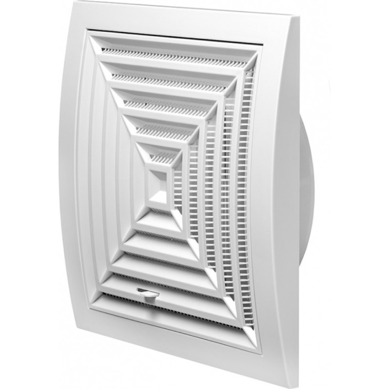 Europlast reste plastmasas, 190x190mm, Ø150mm, ar žalūzijām, pelēka