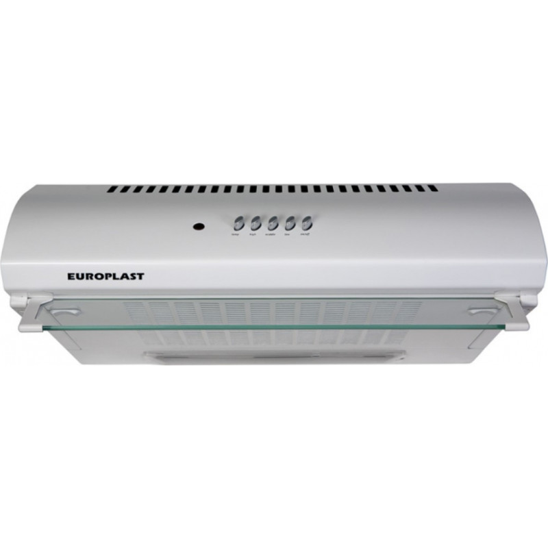 Europlast tvaika nosūcējs, 330m3/h, 60cm, balts