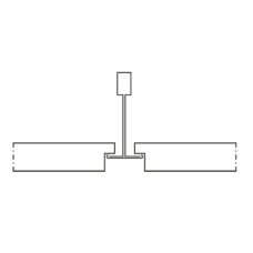 Knauf Danoline Belgravia akustiskie, ģipša, piekaramie griesti 12.5x600x600mm E+ S15, R