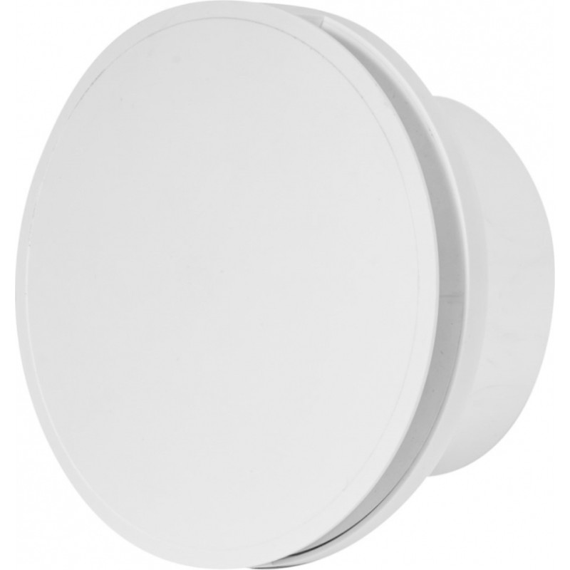 Europlast elektroventilators, apaļš E-EXTRA, Ø125mm ar noslēgvāku, lodīšu gultni