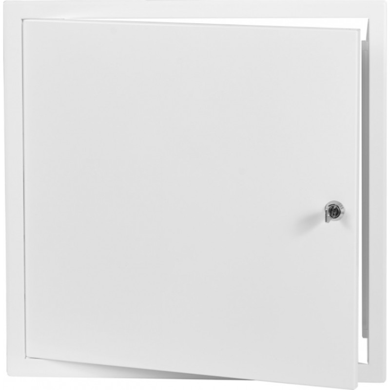 Europlast revīzijas lūka iekšdarbiem metāla, 500x500mm ar atslēgu