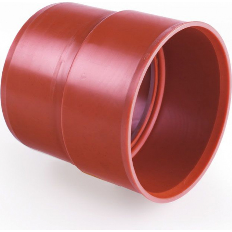 Pipelife PVC uzmavas - profilētas caurules savienojuma adapters OD400 - gab.
