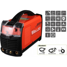 Welldo invertora tipa metināšanas aparāts TIG-200AP - gab.
