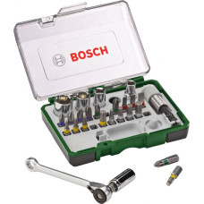 Bosch Skrūvgriežu uzgaļu komplekts 27 daļas - gab.