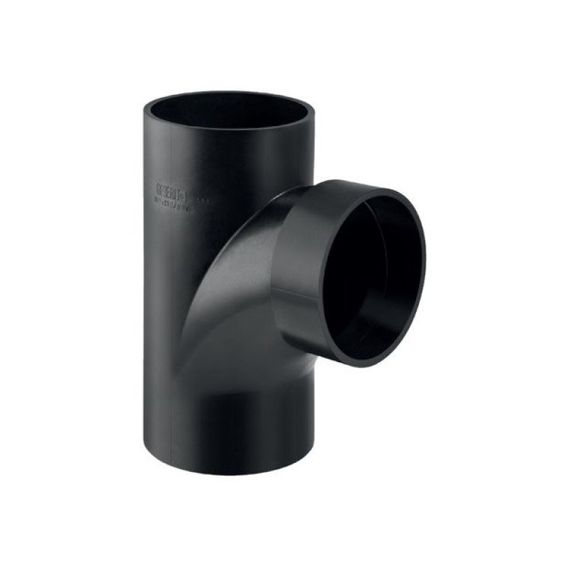 Geberit HDPE treijgabals liektais 88,5º D110/D110 - gab.