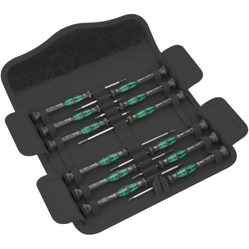 Wera Skrūvgriežu komplekts WERA Kraftform Micro 12SB