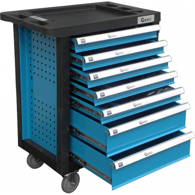 Geko Servisa instrumentu skapis, 7 atvilktnes (272gab.) Geko