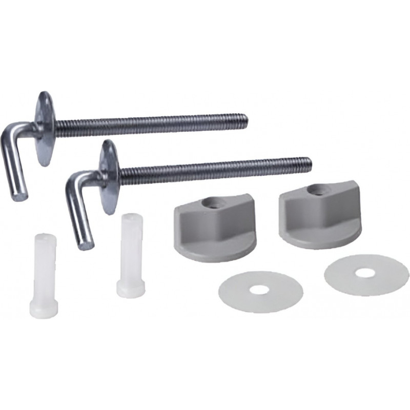 Cersanit WC vāka stiprinājumu komplekts K99-0001, metāla