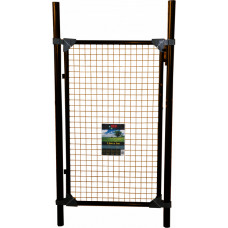 Besk Vārti 1m x1.5m+slēdzis+2 rokt., brūni