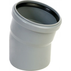 Peštan HTB Iekšējās kanalizācijas līkums 15°, DN32mm, pelēks