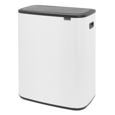 Brabantia atkritumu tvertne Bo Touch, 60l, balta