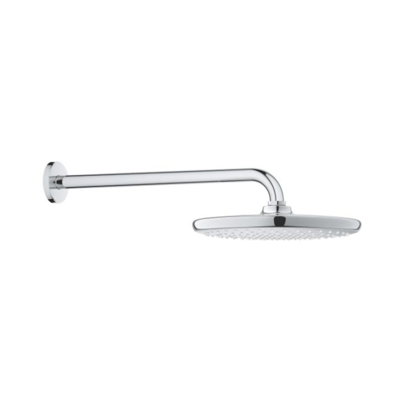 Grohe dušas galva ar turētāju Tempesta 250 I, L=380 mm, no sienas, hroms