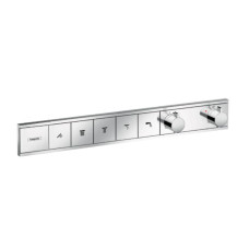 Hansgrohe iebūvējamā termostata RainSelect virsapmetuma daļa, ar 5 izejām, hroms