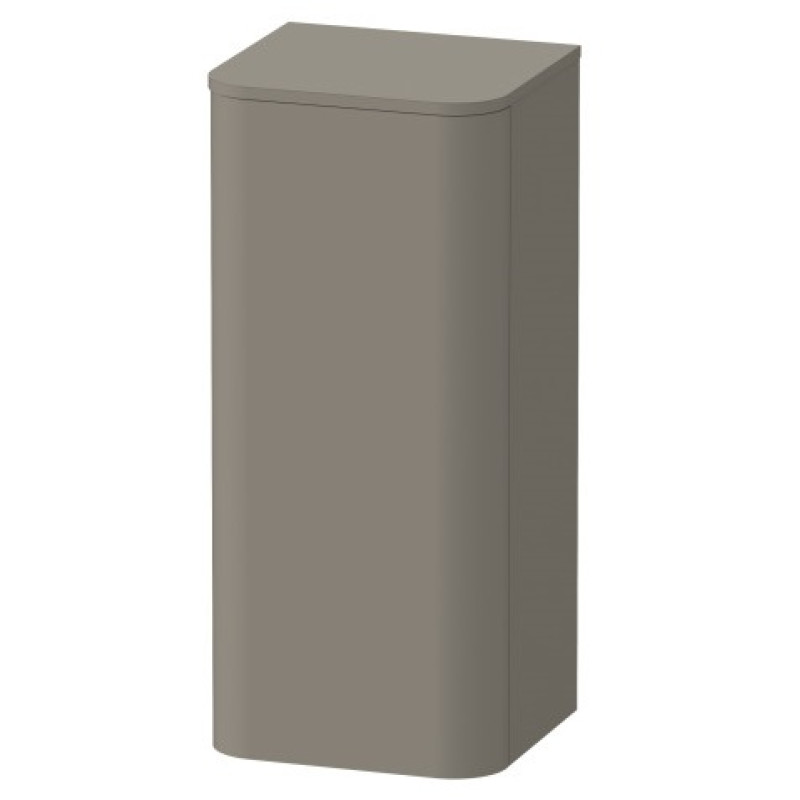 Duravit sienas skapītis Happy D.2 Plus, 400x360 mm, h=800 mm, 1D, kreisā puse, stone grey satin matt