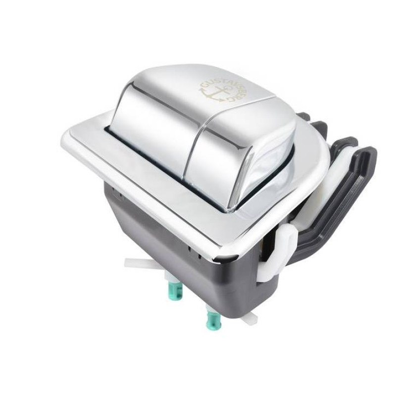 Gustavsberg duo poga Nautic, augstā, hroms