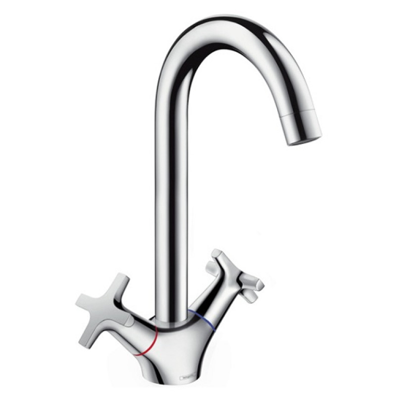Hansgrohe virtuves izlietnes maisītājs Logis Classic, hroms