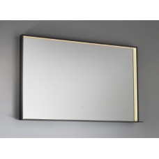 Vanita & Casa spogulis ar apgaismojumu Fenice Black, 400 mm, h=800 mm, black